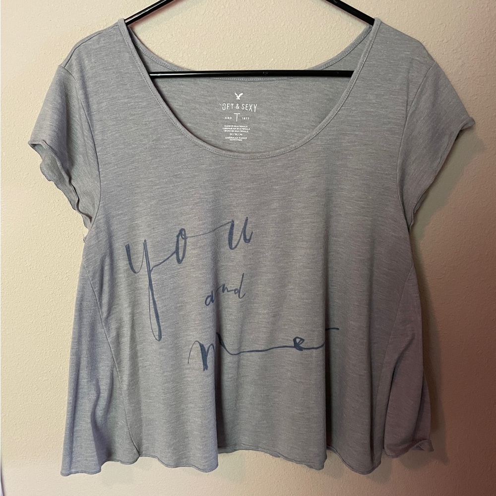 Lot of 2. American Eagle Soft and sexy t-shirts.